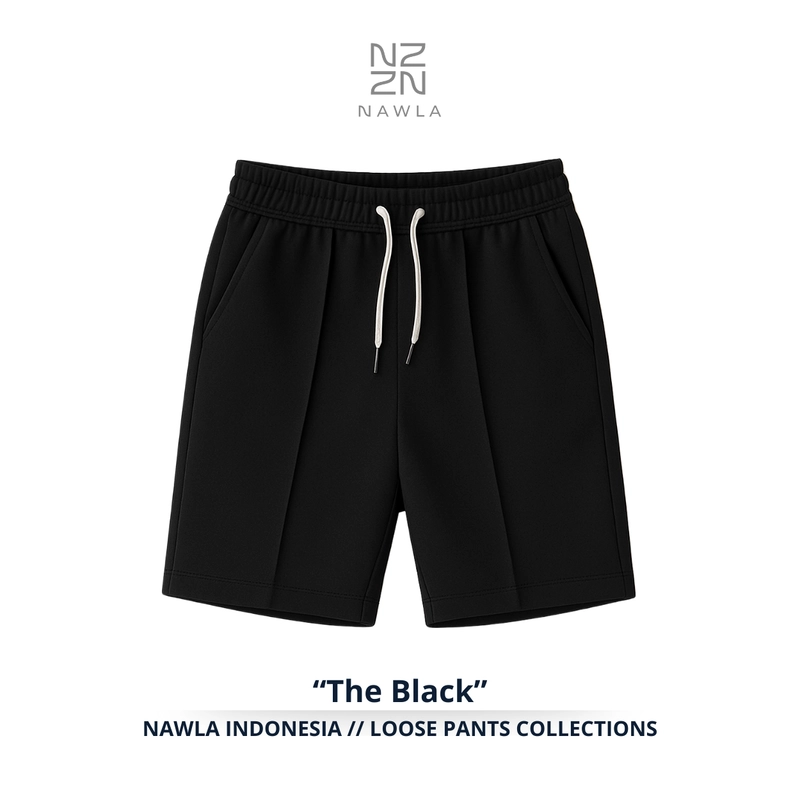 Product image NAWLA - Baggy Short Pants Pleated Fit S Black