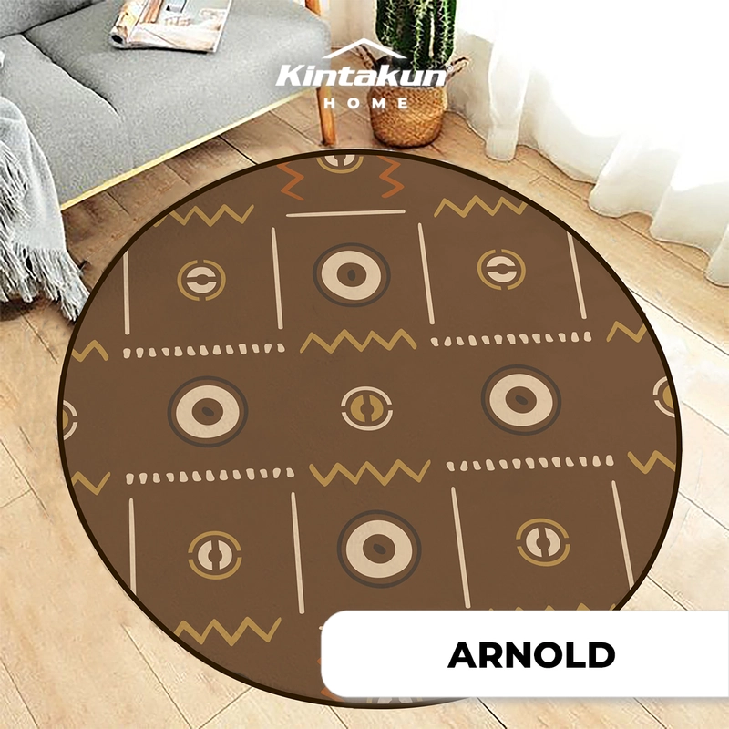 Product image Kintakun - Kintakun Karpet Print Lingkaran D 100 cm 100 x 100 Arnold