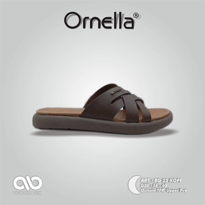 Product image Odillon - Ornella - BG 25 / Sandal Slip On Wanita 36 COFFEE