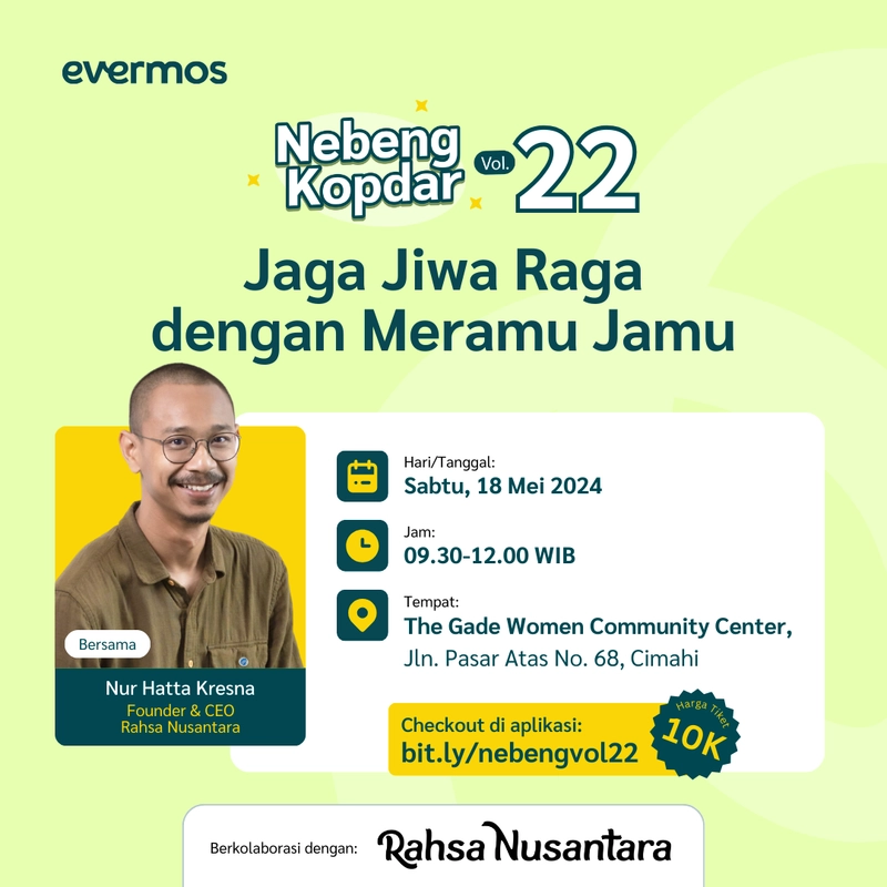 Product image Evermos Impact Program - Evermos Impact Program - Nebeng Kopdar Vol 22 Vol. 22 Cimahi