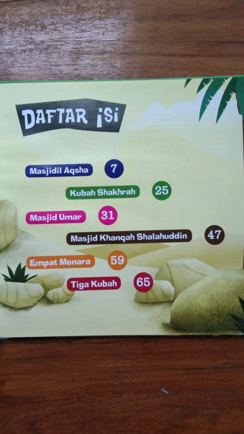 Product image Gema Insani - Buku Seri 3 Kota Suci - Baitul Maqdis - Kota Yang Disucikan 20 x 21 HC