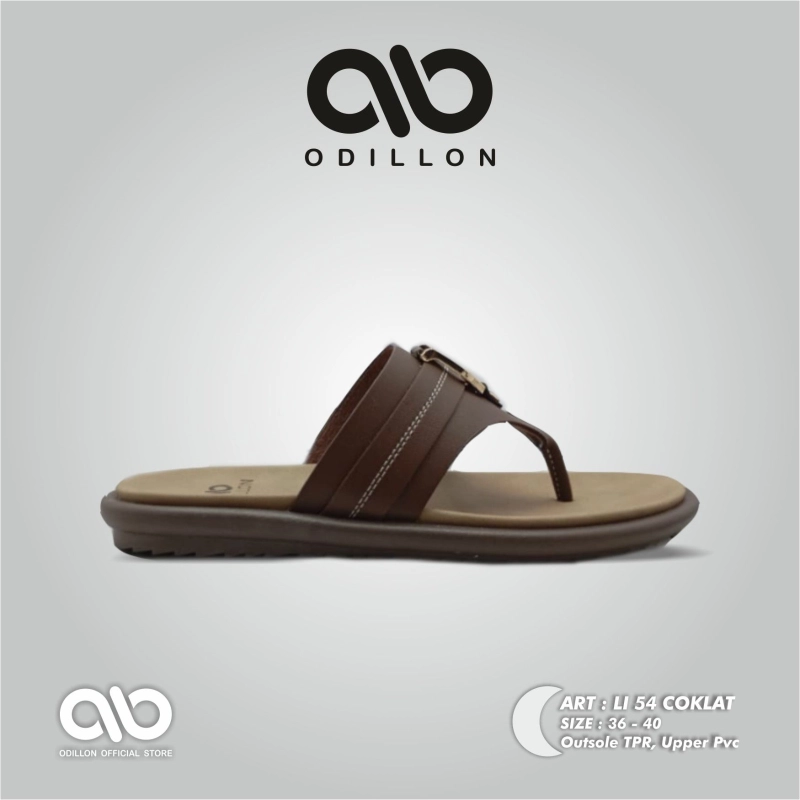 Product image Odillon - Odillon - LI 54 / Sandal Jepit Wanita Casual 36 BROWN