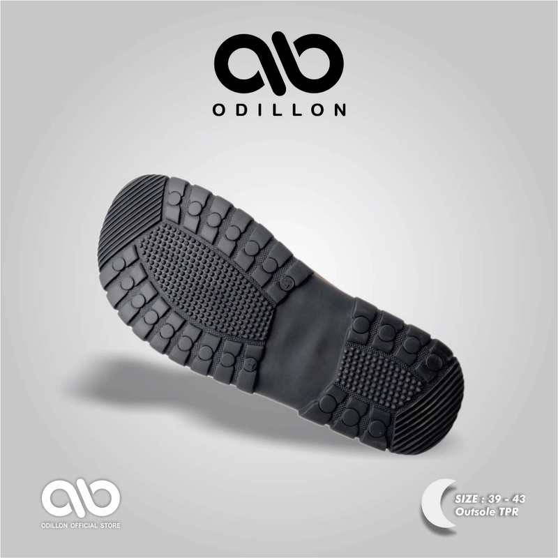 Product image Odillon - Odillon - 552 / Sandal Slip On Pria Casual 39 BLACK