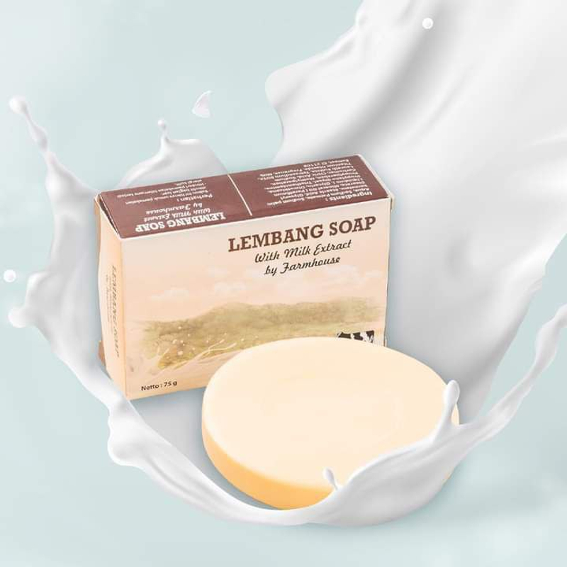 SABUN SUSU LEMBANG - Paket 6 Sabun Susu Lembang Farm House 450 GR Sabun Susu