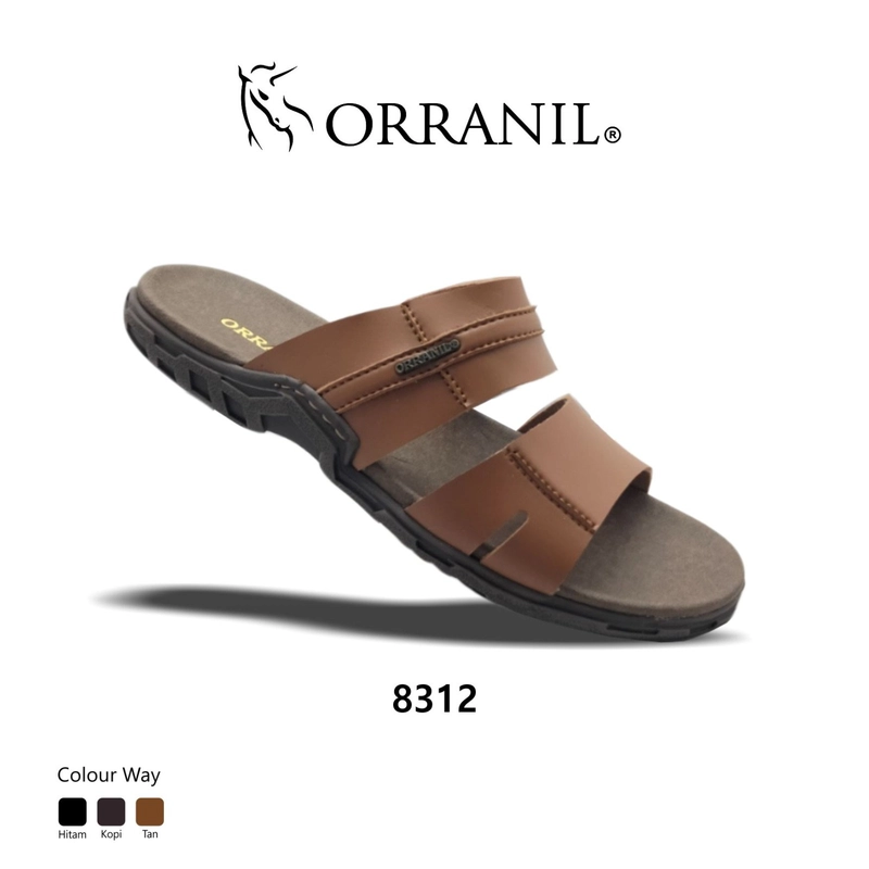 Product image Odillon - Orranil - 8312 / Sandal Slip On Pria 43 TAN