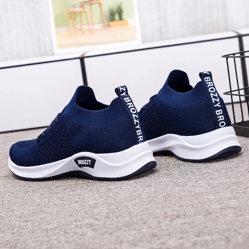 Product image Brozzy - Sepatu Wanita Sneakers Sport Original Brozzy D12 Sepatu Rajut 36 Navy