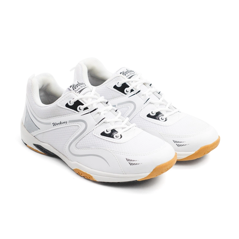 Product image Working Shoes - NEW ARRIVAL SEPATU PRIA WORKING OLAHRAGA SM-04 RUNIING KEKINIAN STYLISH 39 Putih Hitam