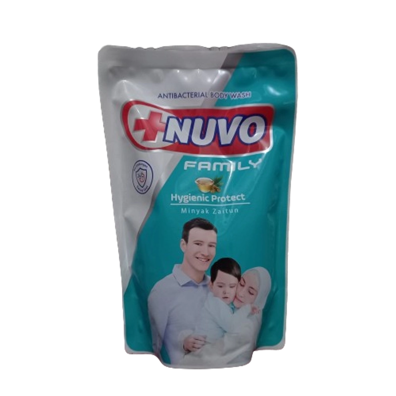 Product image Kayfa Shop - Nuvo Family Sabun Mandi Cair 400 ml / Antibacterial body wash 400ml Hygenic protect
