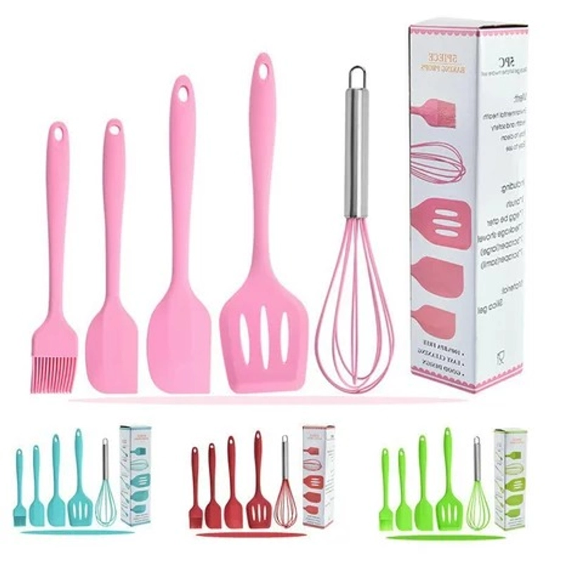 Product image Peralatan Masak Spatula Utensil 5In1 Warna Random