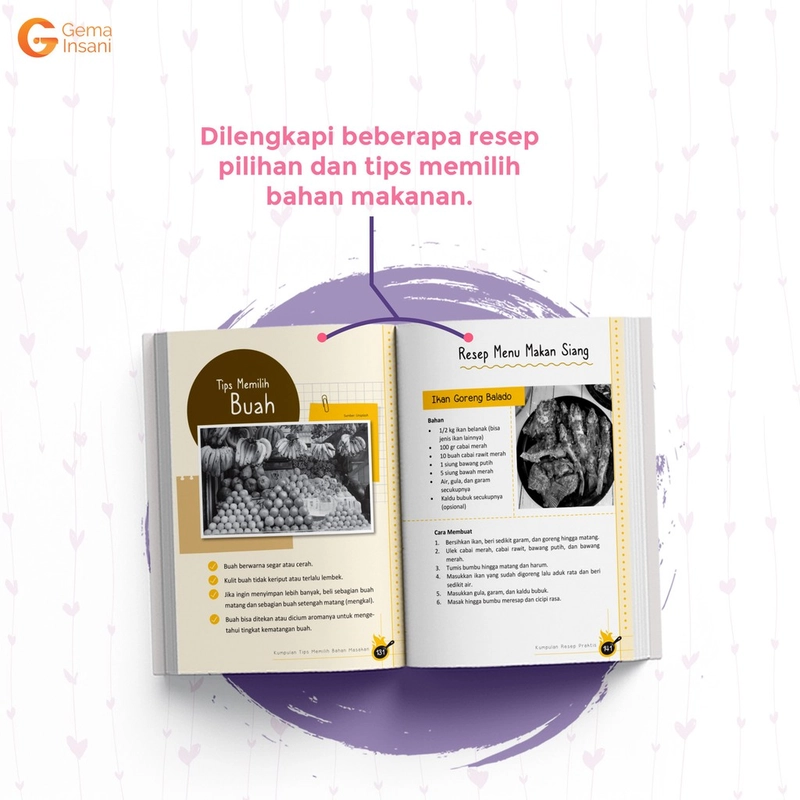 Product image 1 Set Buku Istri Cerdas & Wife Diary 21 x 15 HC