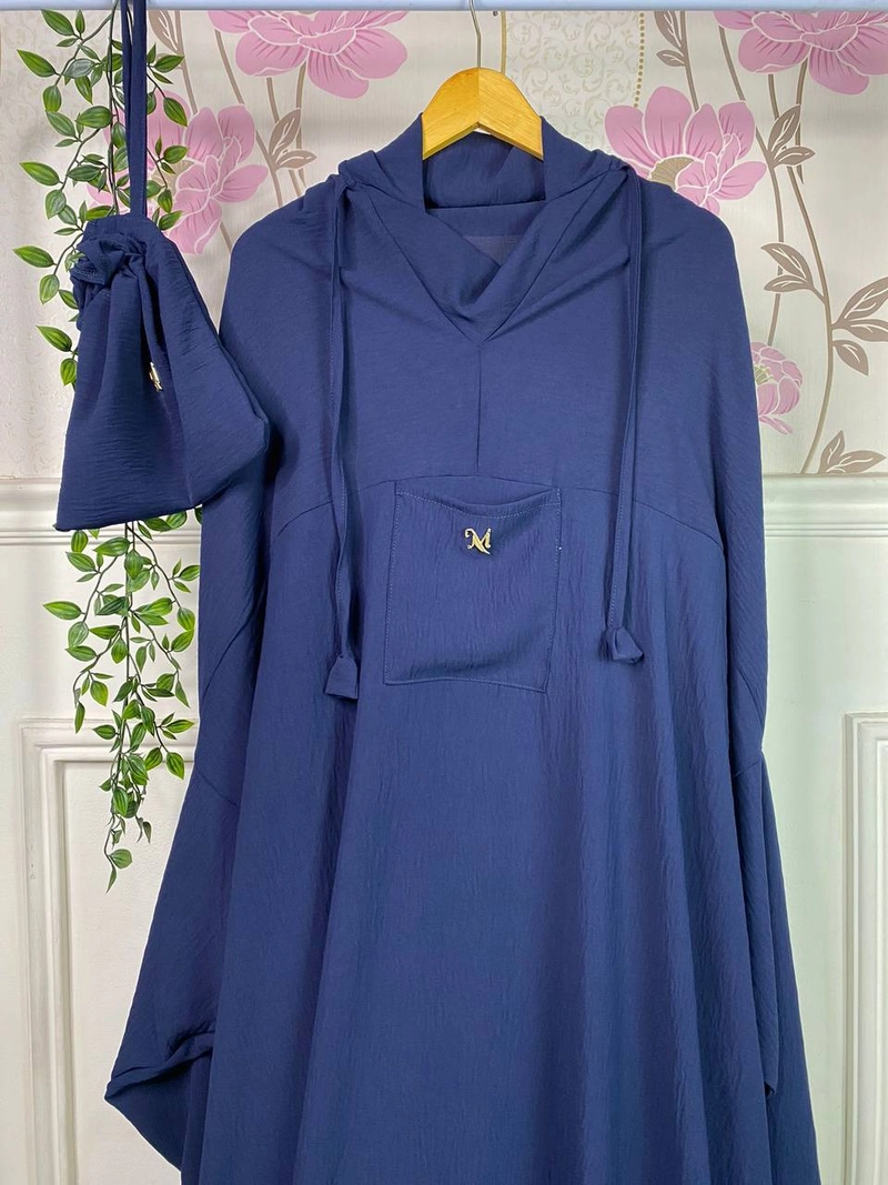 Product image Milyarda Hijab - Mukena Abaya Humaira Milyarda Hijab All Size Navy