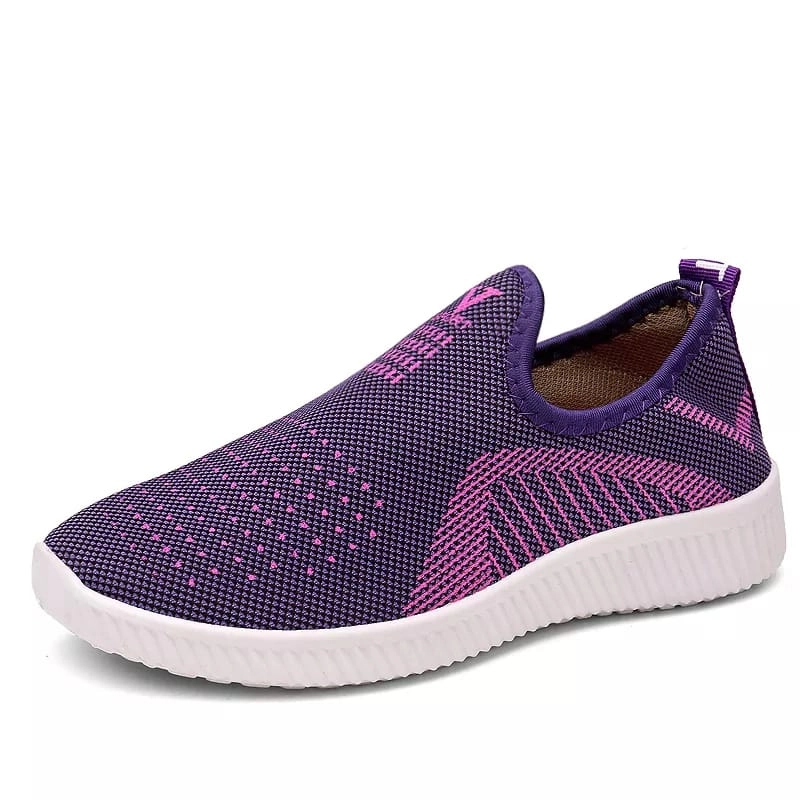Product image LUXIA - Taeyeong Sepatu Slip On wanita Korean Daily Fashion Style V-Sport 025 36 Purple