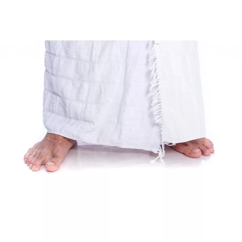 Product image Leika - PERSIAPAN UMROH & HAJI KAIN IHRAM PRIA warna putih kotak