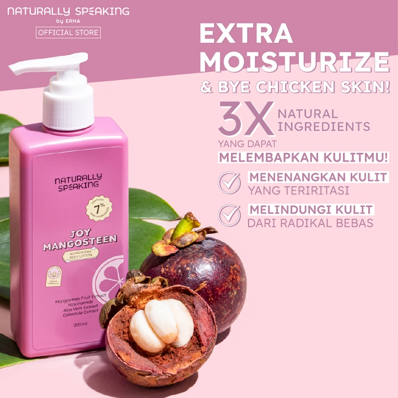 Product image Naturally Speaking By Erha - Joy Mangosteen Refreshing Body Lotion 200ml Body Lotion