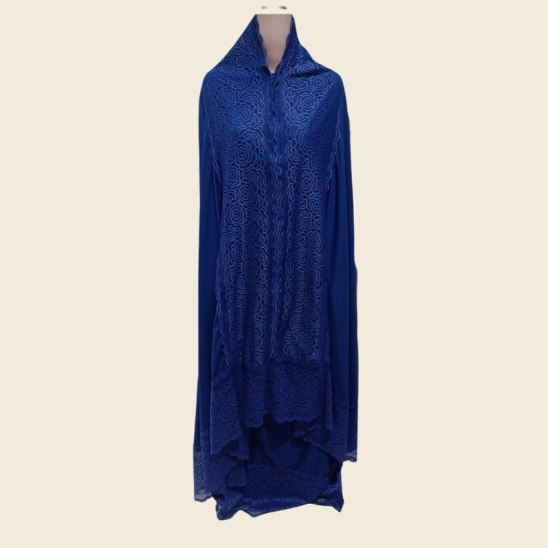Product image Nadira - Mukena Zara Silk All Size Navy