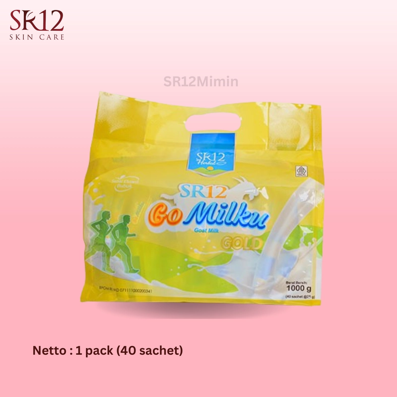 Product image SR12 Jawa Barat - SR12 Gomilku Gold Susu Kambing Etawa Tinggi Kalsium Dan Neurotropik Menyehatkan Tulang Dan Syaraf 10 200gr gomilku gold