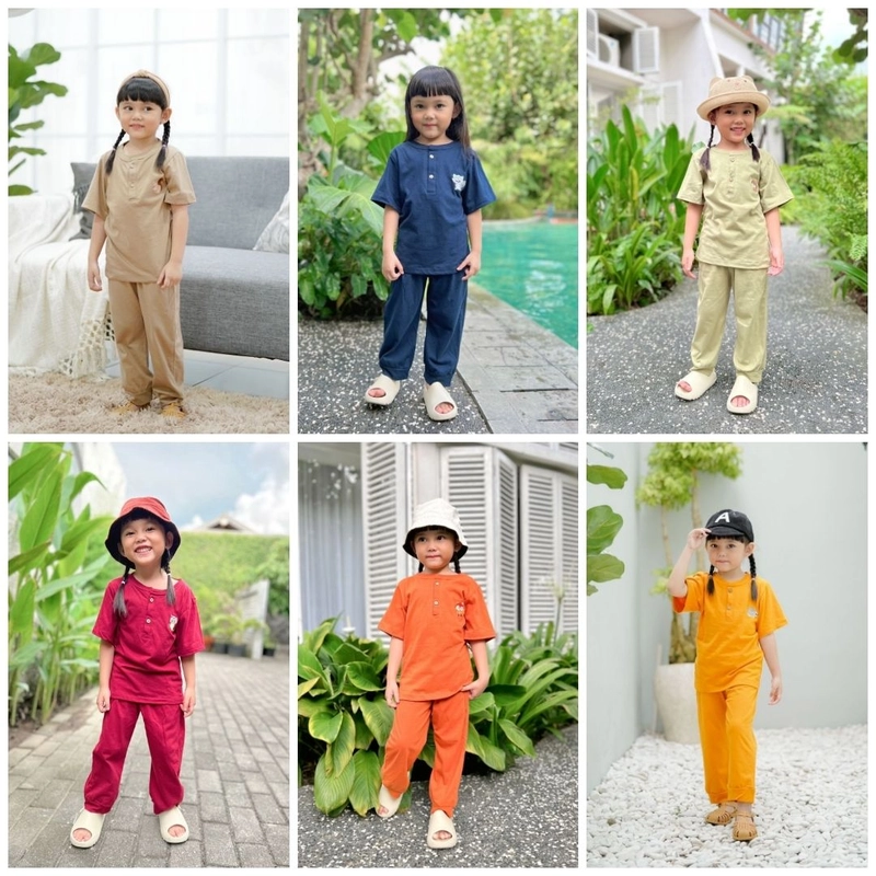 Product image Safari Setelan Anak Unisex 1 Milo