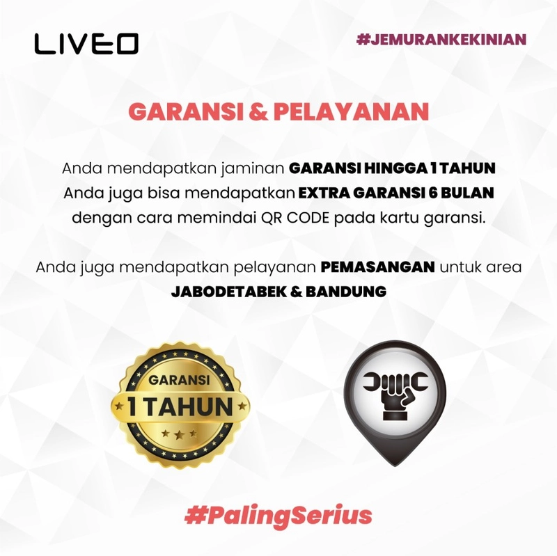 Product image Liveo - Jemuran Lifting Baju Alumunium Liveo LV-690 SILVER / Jemuran Plafon 4000 silver