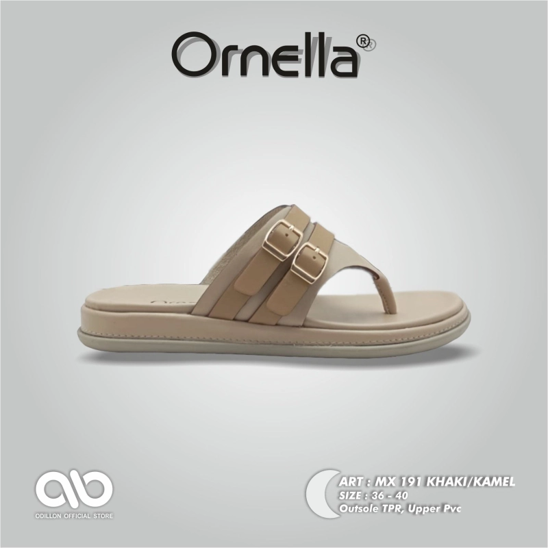 Product image Odillon - Ornella - MX 191 / Sandal Jepit Wanita Casual 36 KHAKI/CAMEL
