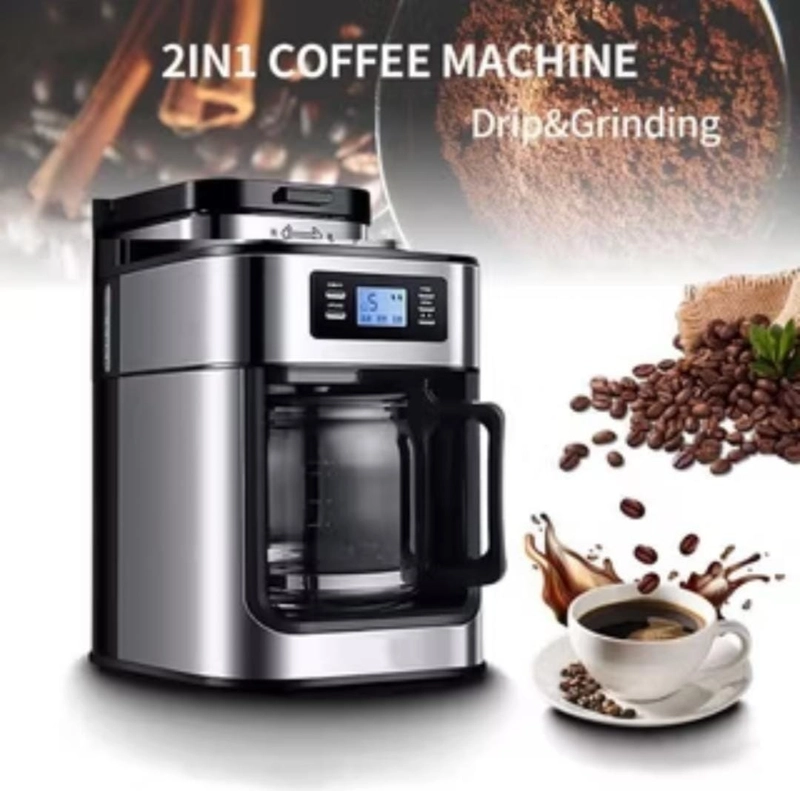 Product image Rizki Electronics - Mesin Kopi Espresso Coffee Maker Bean Grinder 1L - BG315T HITAM
