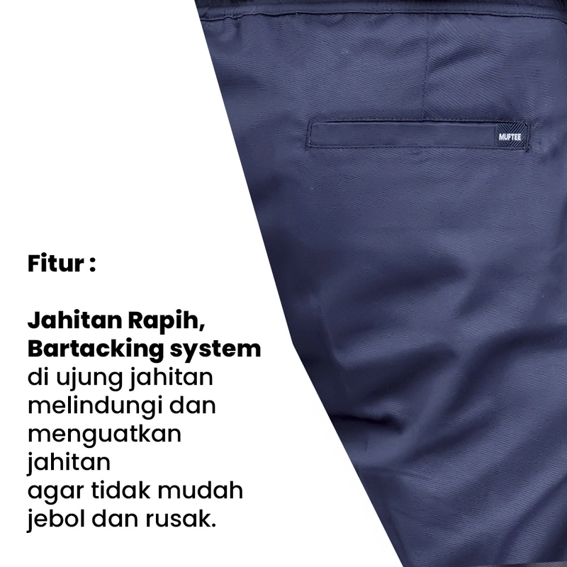 Product image MUFTEE OFFICIAL - Sirwal Basic by Muftee M Hitam
