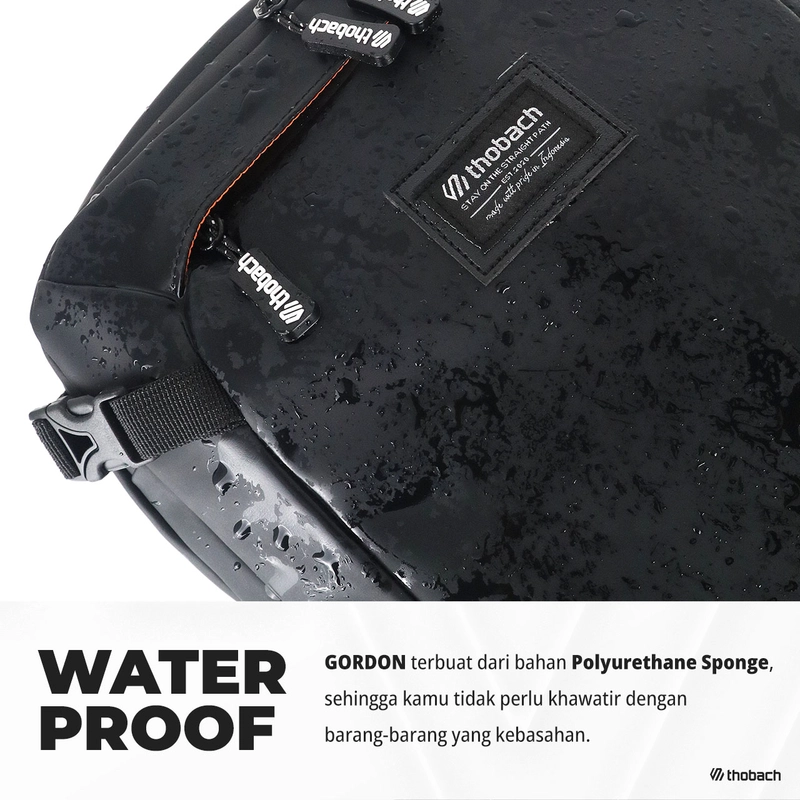 Product image Thobach official - THOBACH Waterproof Backpack GORDON all size black