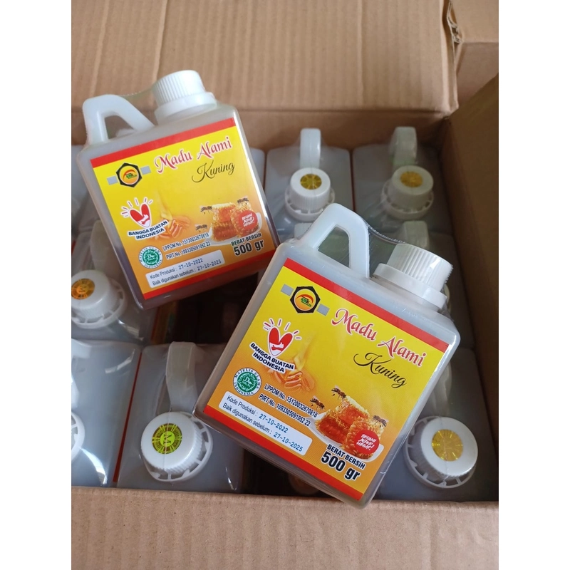 Product image NABAWI HERBAL - Madu Kuning Alami AMK 500gr 500 gr Madu