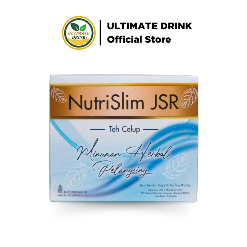 Product image Ultimate Drink - ULTIMATE DRINK - Nutrislim JSR Tea Minuman Herbal Menurunkan Berat Badan Alami Berat original
