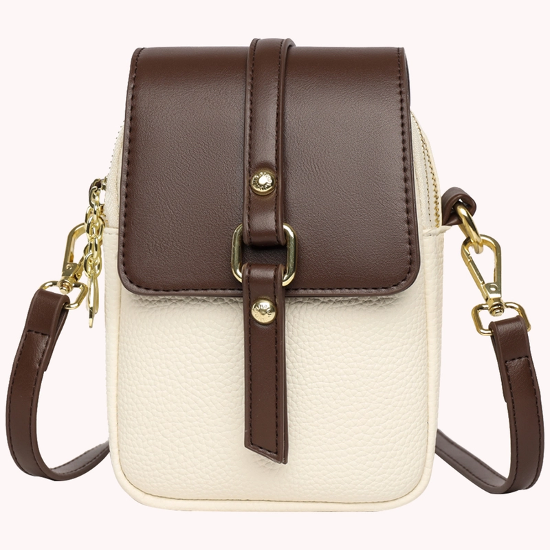 Product image CBL - Tas Selempang Wanita Sling Bag Luka Pocket CBLB74LUKA Small Putih Kombinasi