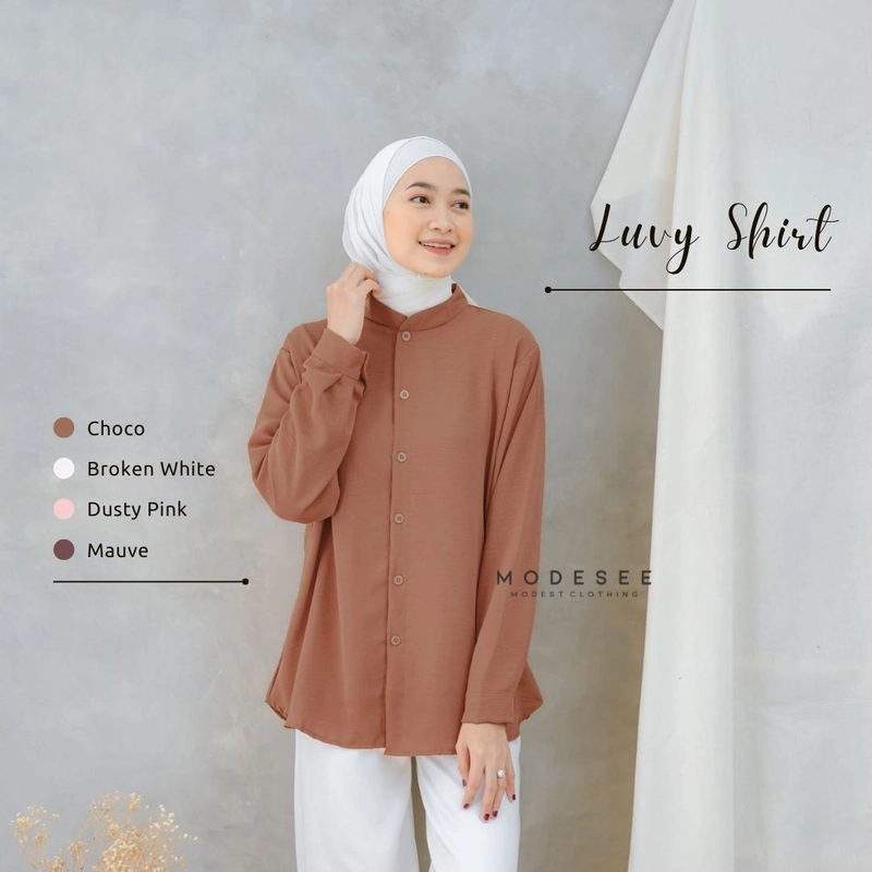 Product image Modesee - Luvi Shirt Allsize Mauve