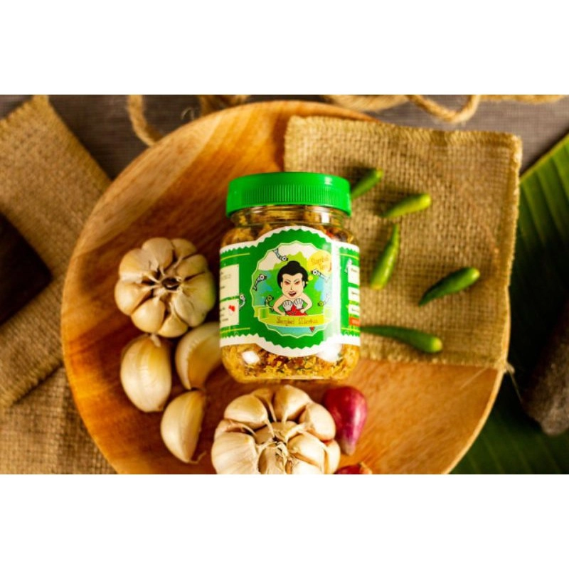 Product image Sambel Mertua Sambel Teri 55 gr Hijau