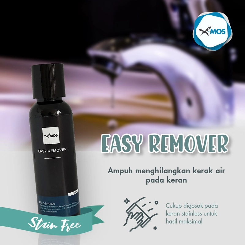 Product image X MOS - X-MOS Easy Remover 100gr - Pembersih Kerak Air 100gr Pembersih Kerak Air