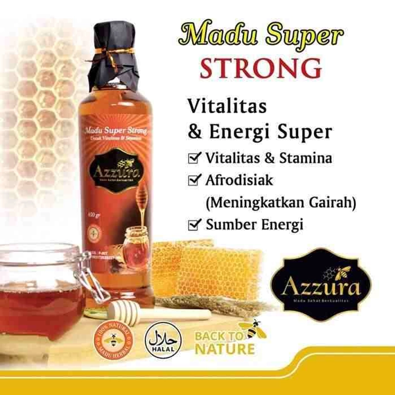 Product image Madu Azzura - Madu Super Strong 450 gr