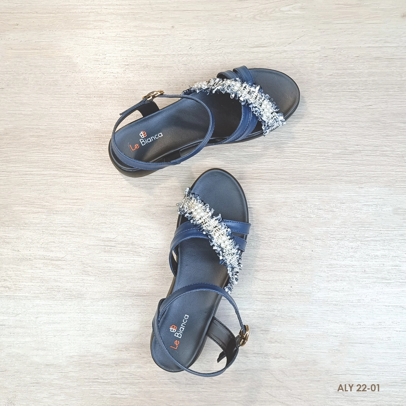 Product image Le Bianca ALY 22-01 Sepatu Sendal Wanita 36 BIRU TUA