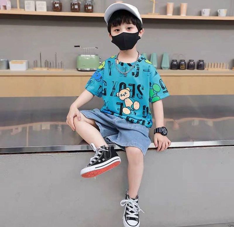 Product image JZ - Set Boyish Alphabet Bear Biru M