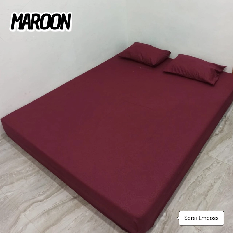 Product image Sprei Emboss Marun 120x200 Marun