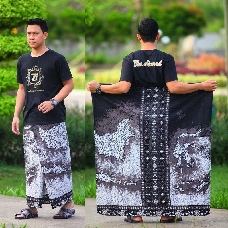 Product image Kois Batik - SARUNG DEWASA MOTIF PETA BANGUS SARUNG DEWASA Coklat