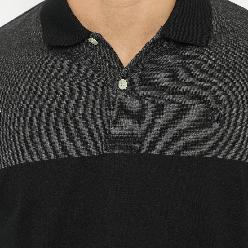 Product image MATSUDA APPAREL - MATSUDA Kaos Polo Shirt Pria Kerah Kahoku M (LD 104 CM) BLACK