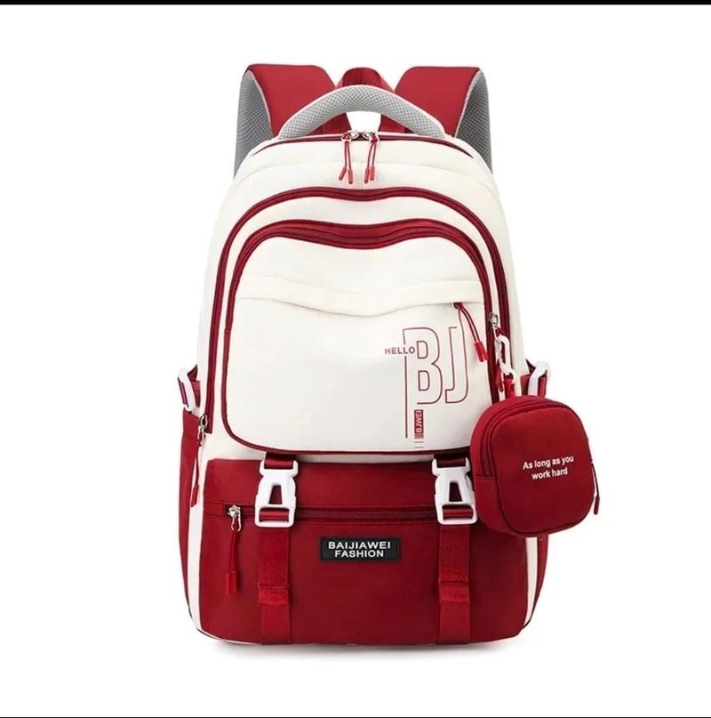 Product image Alcaff - Tas Ransel Anak Sekolah Bj Hello Dompet Tas Sekolah Fashion Wanita 30x20x40 hitam