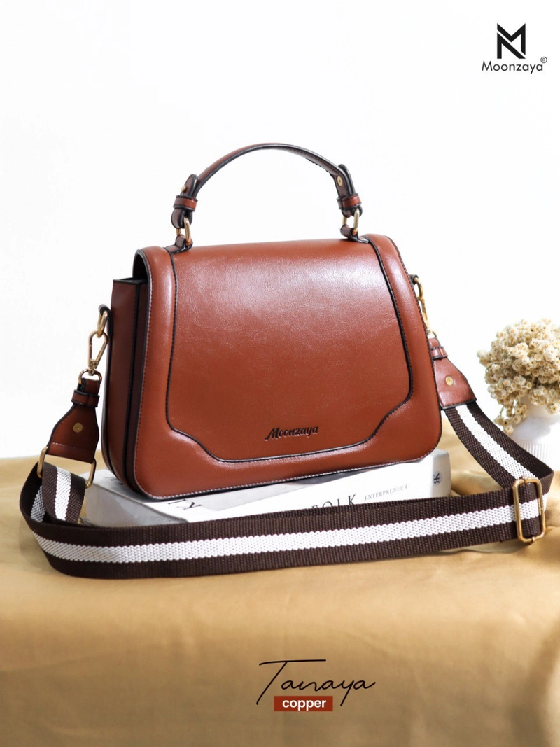 Product image Moonzaya - TANAYA BAG BY MOONZAYA TAS TENTENG WANITA TAS SELEMPANG WANITA TANAYA COPPER