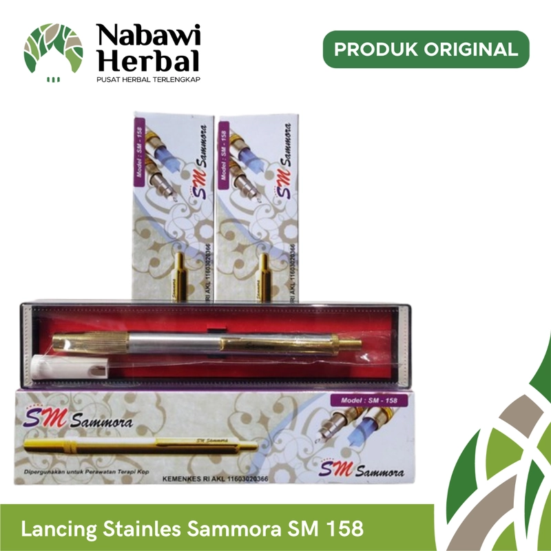 Product image NABAWI HERBAL - Lancing Stainles Sammora SM 158 200gr Lainnya