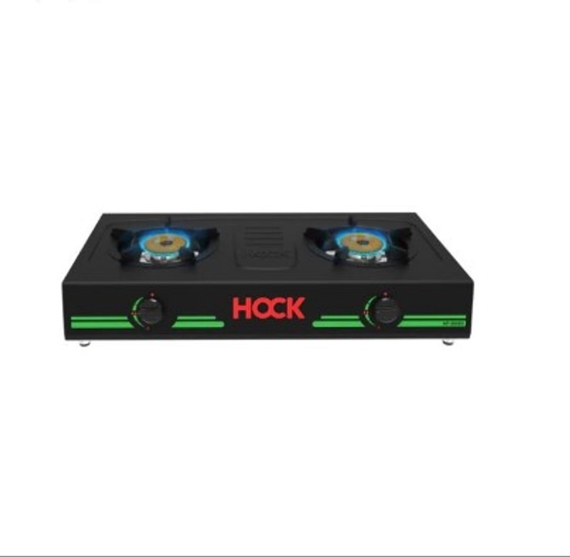 Product image UTAMAMEGA - Kompor Gas 2 Tungku Hock HP200EV Dengan Model Yang Elegant Type HP-200EV