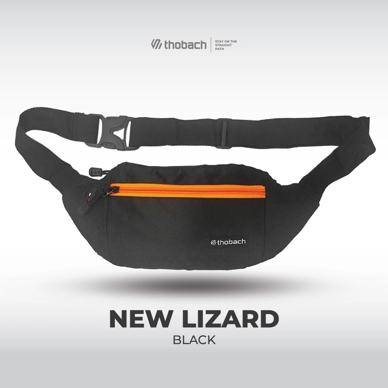 Thobach official - THOBACH Waistbag LIZARD All Size Black