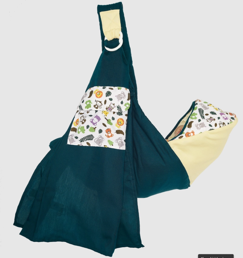 Product image SNOBBY BABY - Gendongan Bayi Samping + PIM Print Zoo Series TPG3041 TPG3042 Size All Tpg3041 Hijau