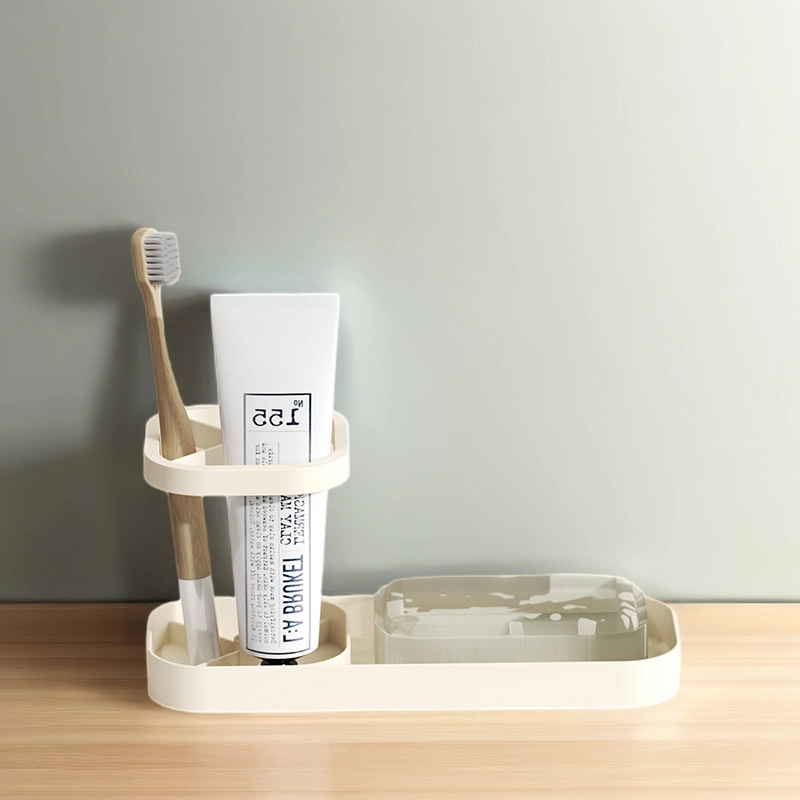 Product image Synnove - Tempat Sikat Gigi Estetik Toothbrush Holder Gelas Rak Sikat Gigi Tempat Peralatan Mandi Mandi Odol Reguler Japandi