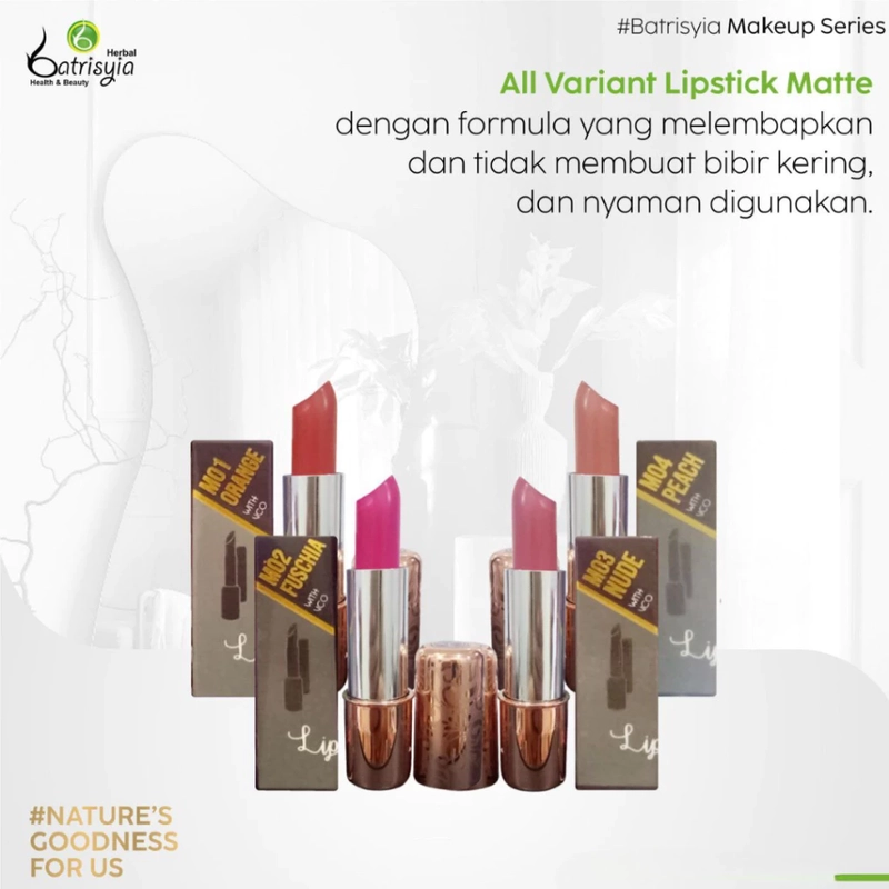 Product image Batrisyia - Lipstick 4gr Glossy Chili