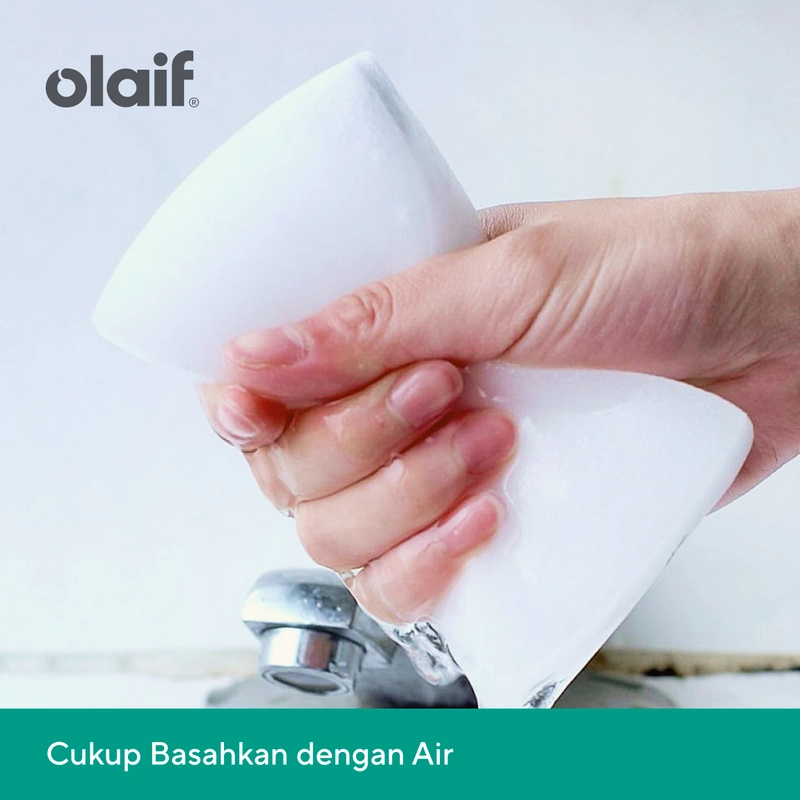 Product image Olaif Multi-Purpose Magic Sponge - 4 pcs - Spons Ajaib / Busa Ajaib / Busa Serba Guna Isi 4 Pcs