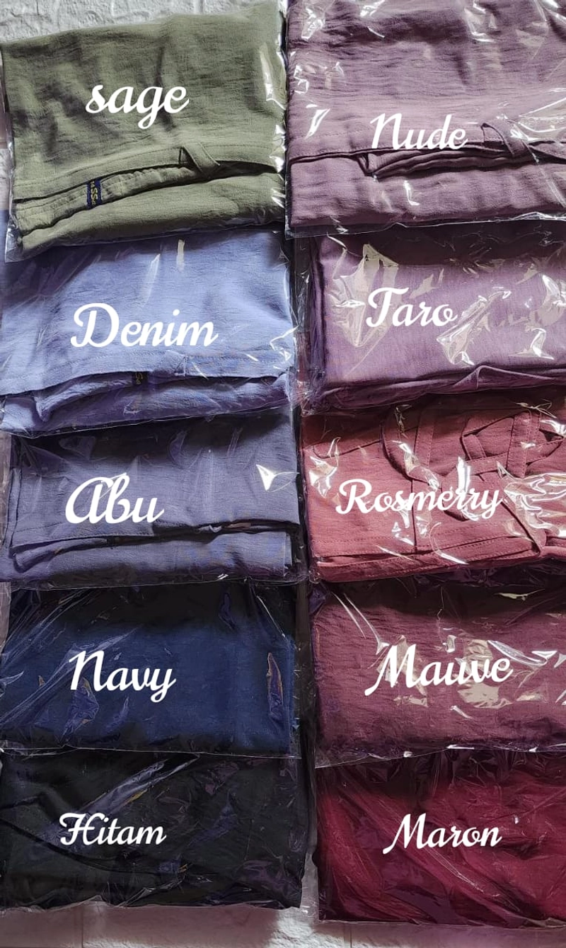 Product image AL Irsyad Store - BERGO INSTAN AIRFLOW CRINKLE Beli 2 Gratis 1 standart HITAM