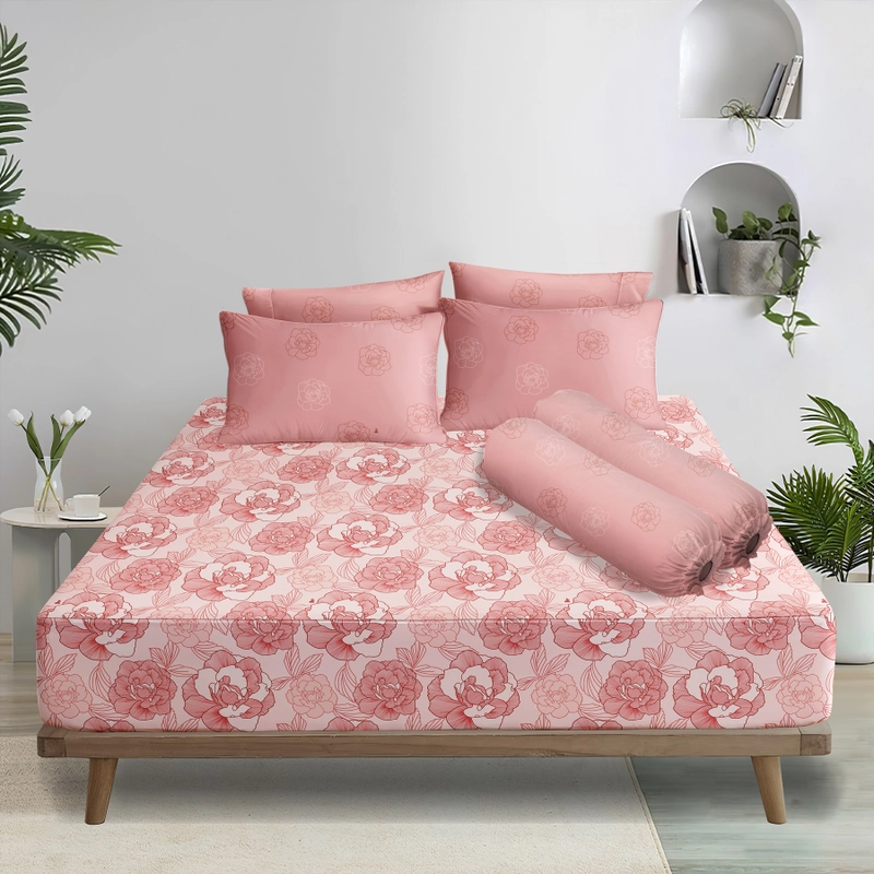 Product image LADY ROSE OFFICIAL - Lady Rose Prime Sprei Melba 160x200x30 Queen Bantal 2
