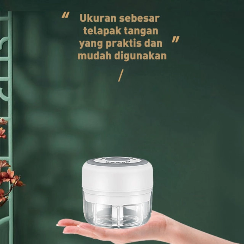 Product image Penghancur Bawang Putih Food Chopper Blender Mini Food Chopper Mini Putih